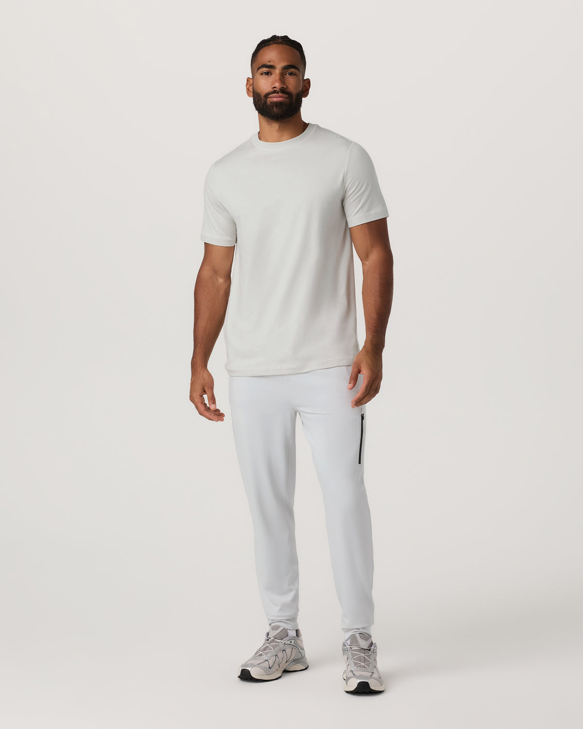 Sunday Performance Jogger 28" Men's Frost Grey Joggers - Vuori Clothing