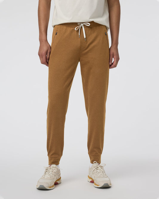 Ponto Performance Jogger Caramel Heather - Vuori Clothing