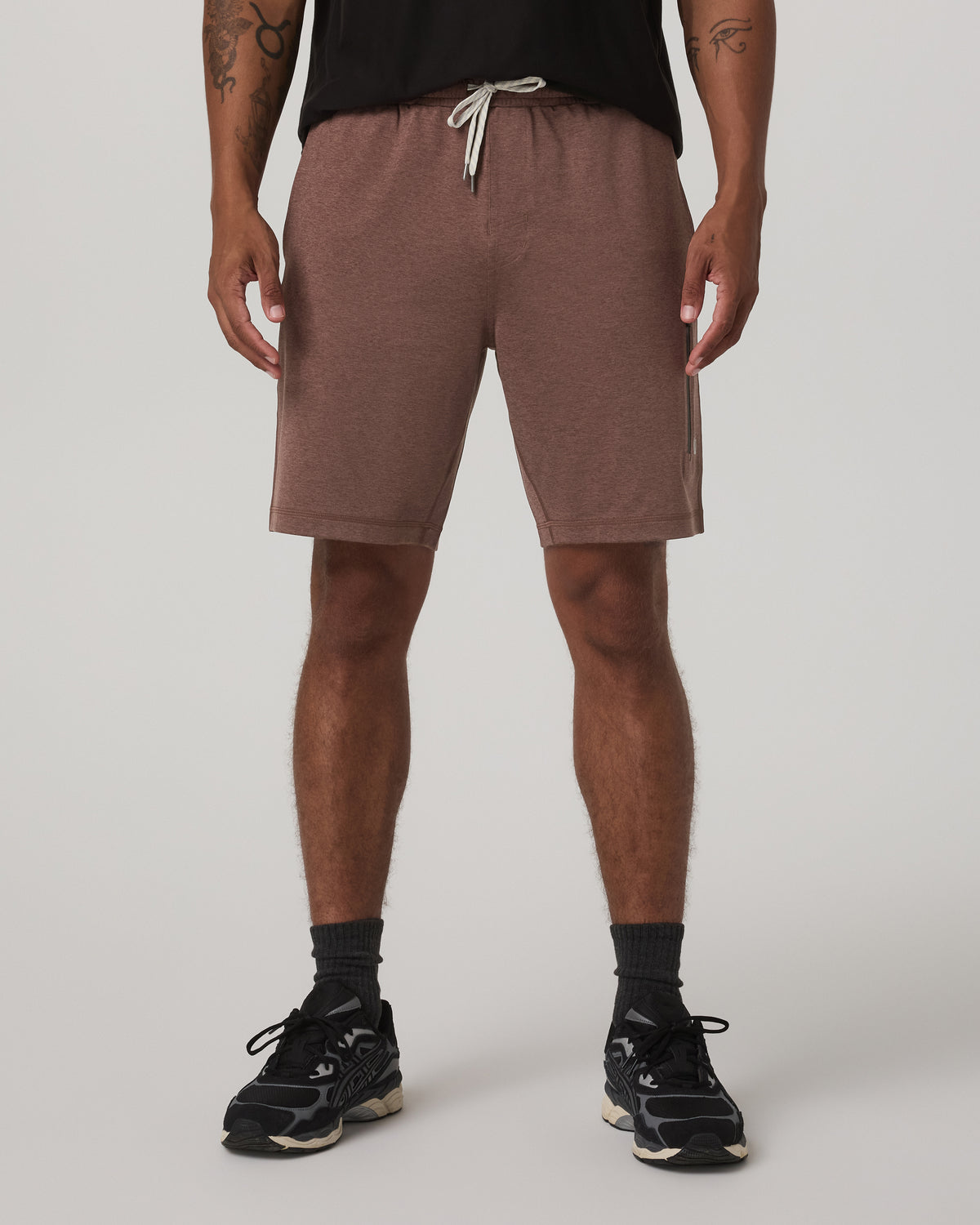 Sunday Performance Short 8" Men's Sable Heather Shorts - Vuori Clothing