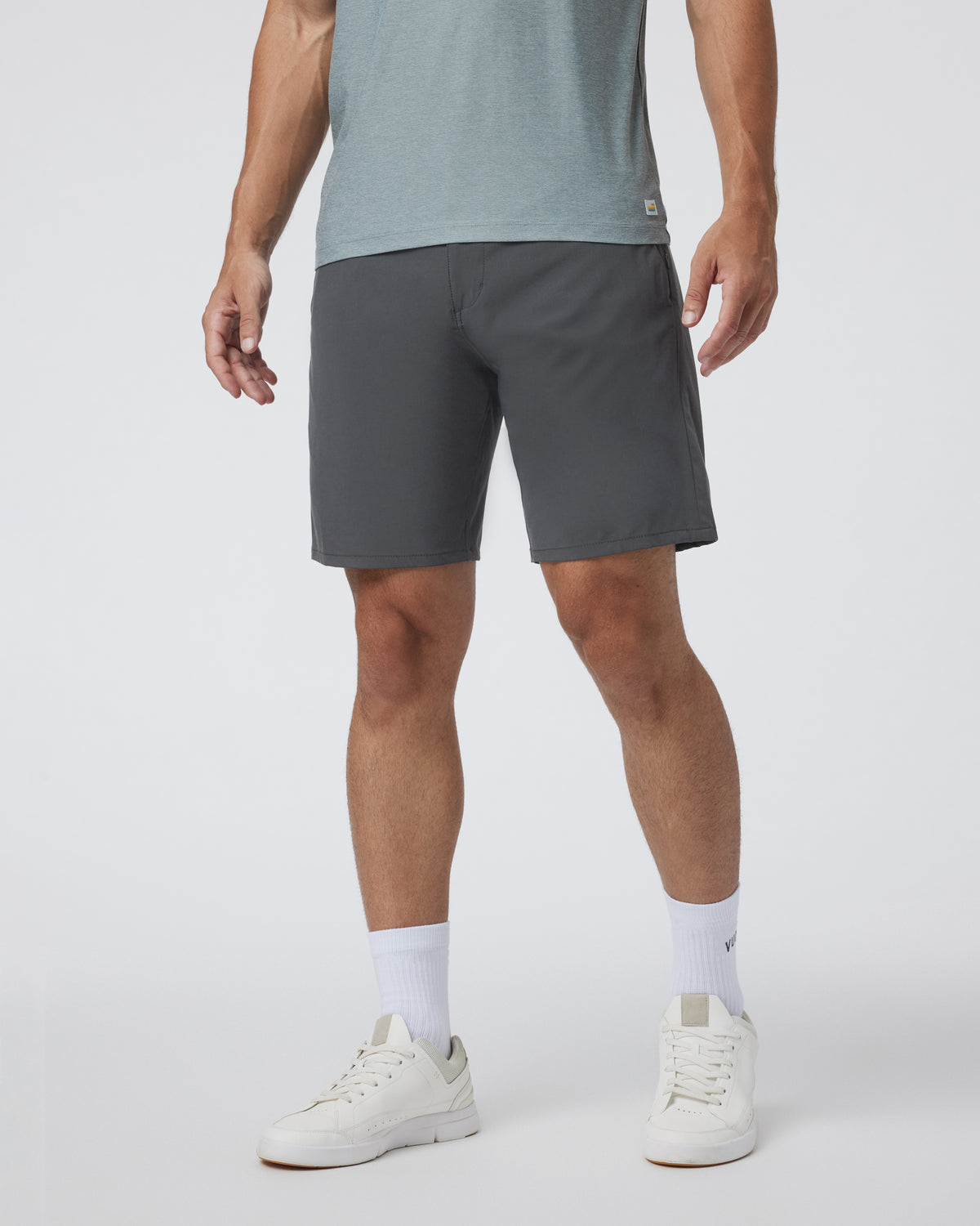 Aim Short Charcoal Men's Tailored Shorts Clothing - Vuori Clothing