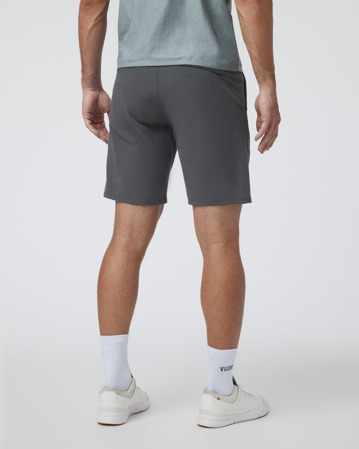 Aim Short Charcoal Men's Tailored Shorts Clothing - Vuori Clothing
