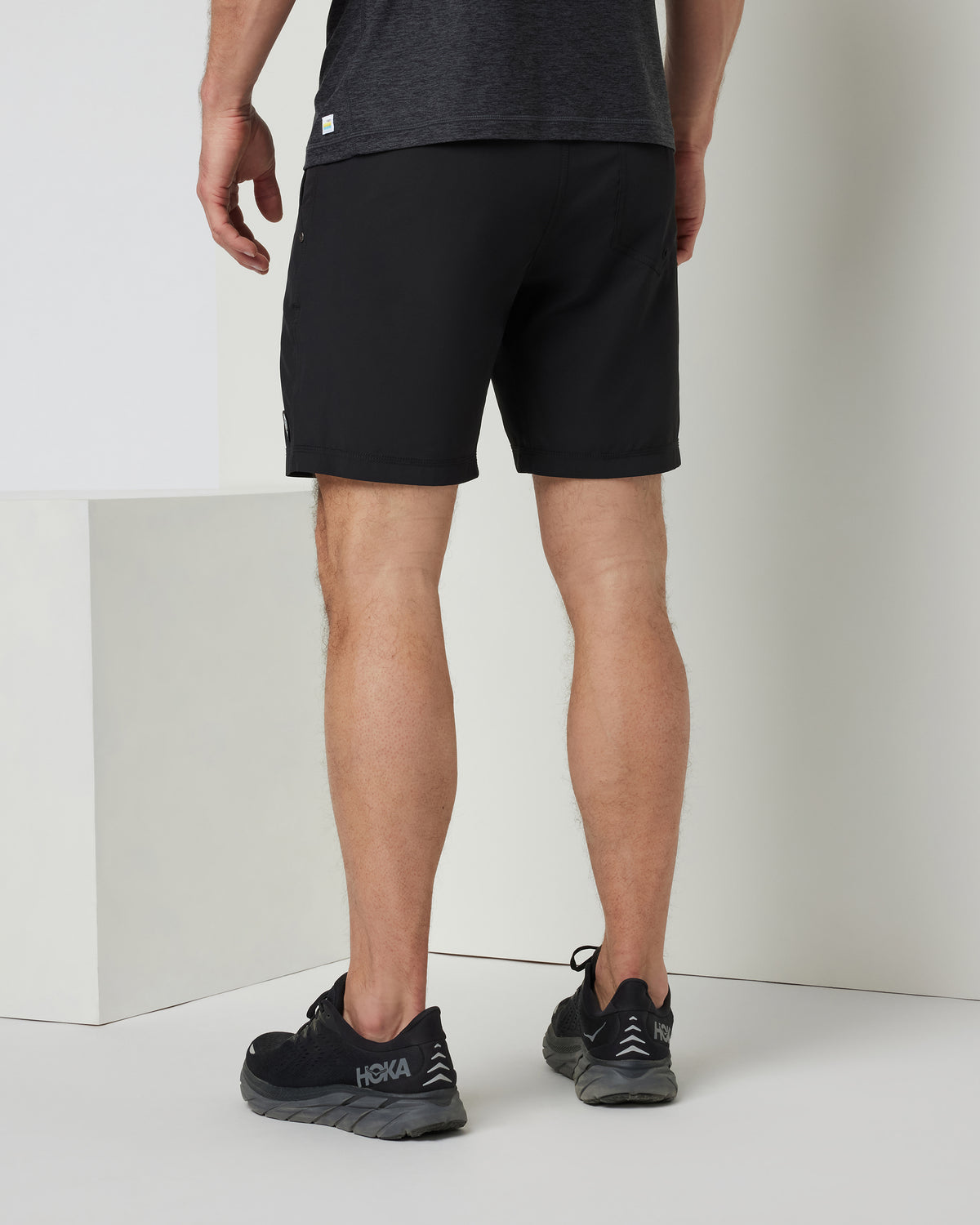 Kore Short Lined 9" Men's Black Shorts 9 Inch Inseam - Vuori Clothing