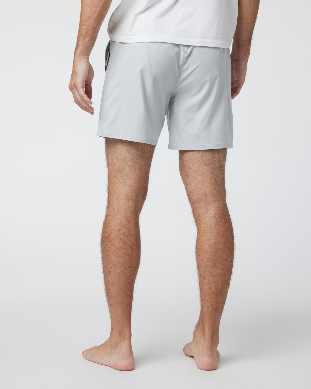 Maverick Volley Short Men's Sky Grey Hybrid Shorts - Vuori Clothing