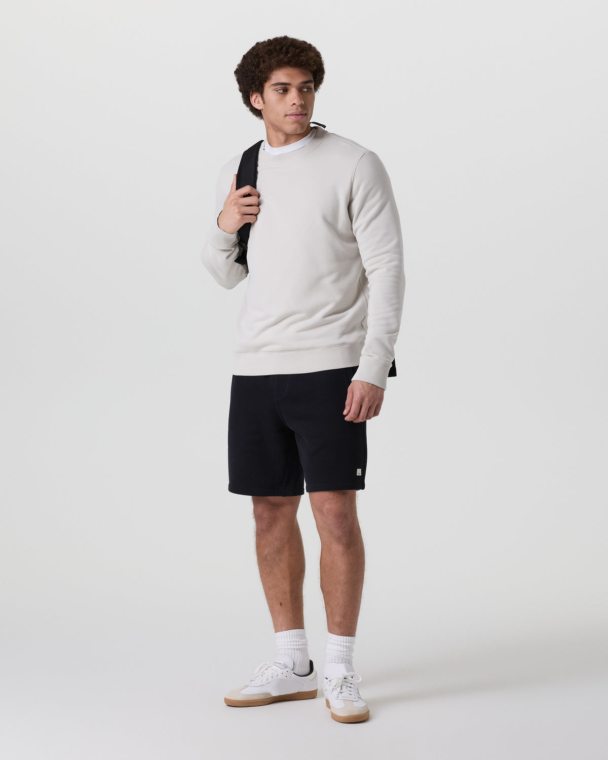 Seaside Short Classic Fit 8" Black - Vuori Clothing