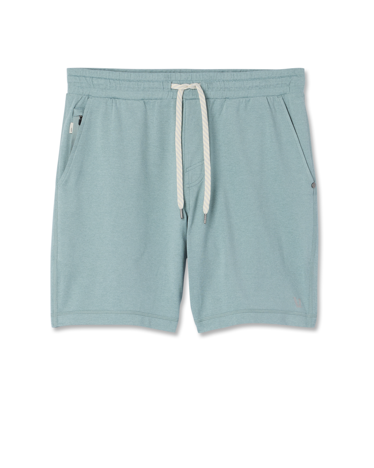 Men's Ponto Performance Short 7" Misty Blue Heather - Vuori Clothing