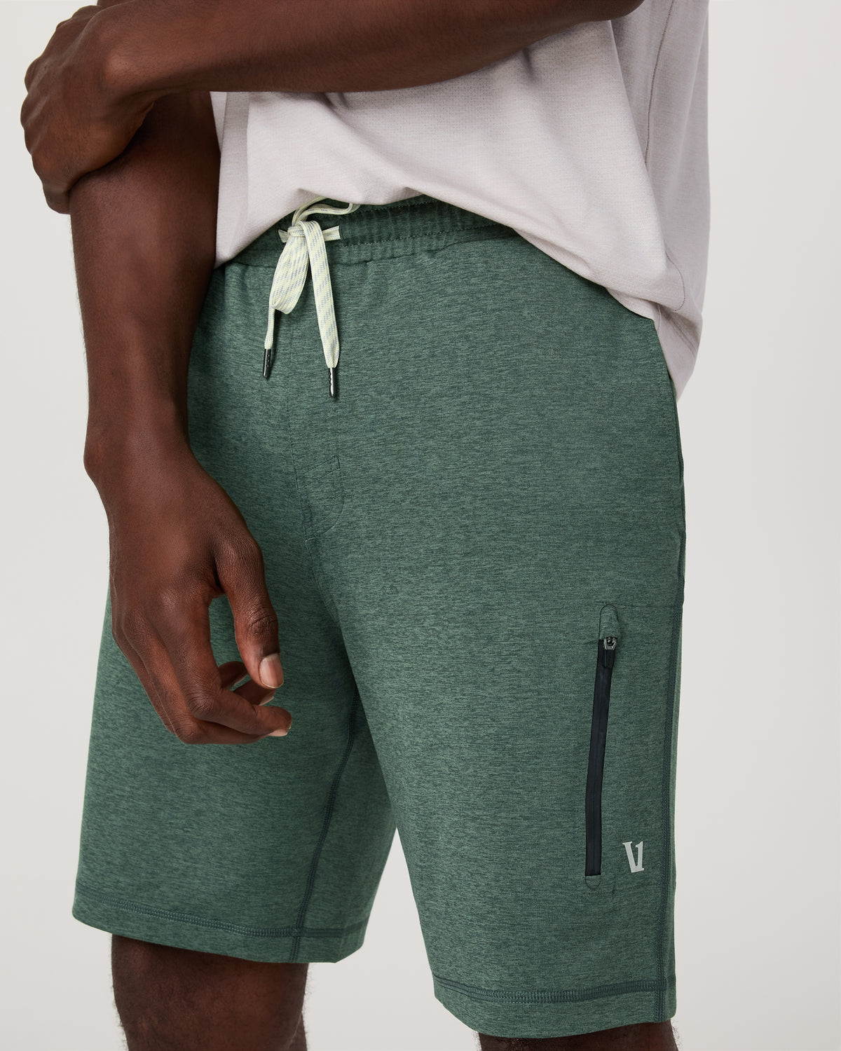 Sunday Performance Short 8" Men's Agate Green Shorts - Vuori Clothing