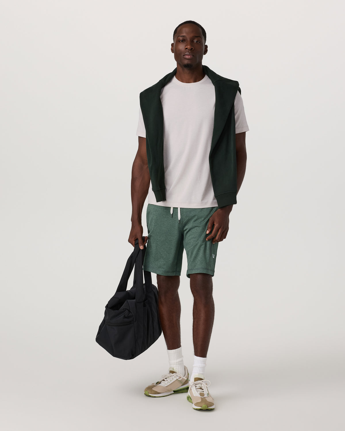Sunday Performance Short 8" Men's Agate Green Shorts - Vuori Clothing