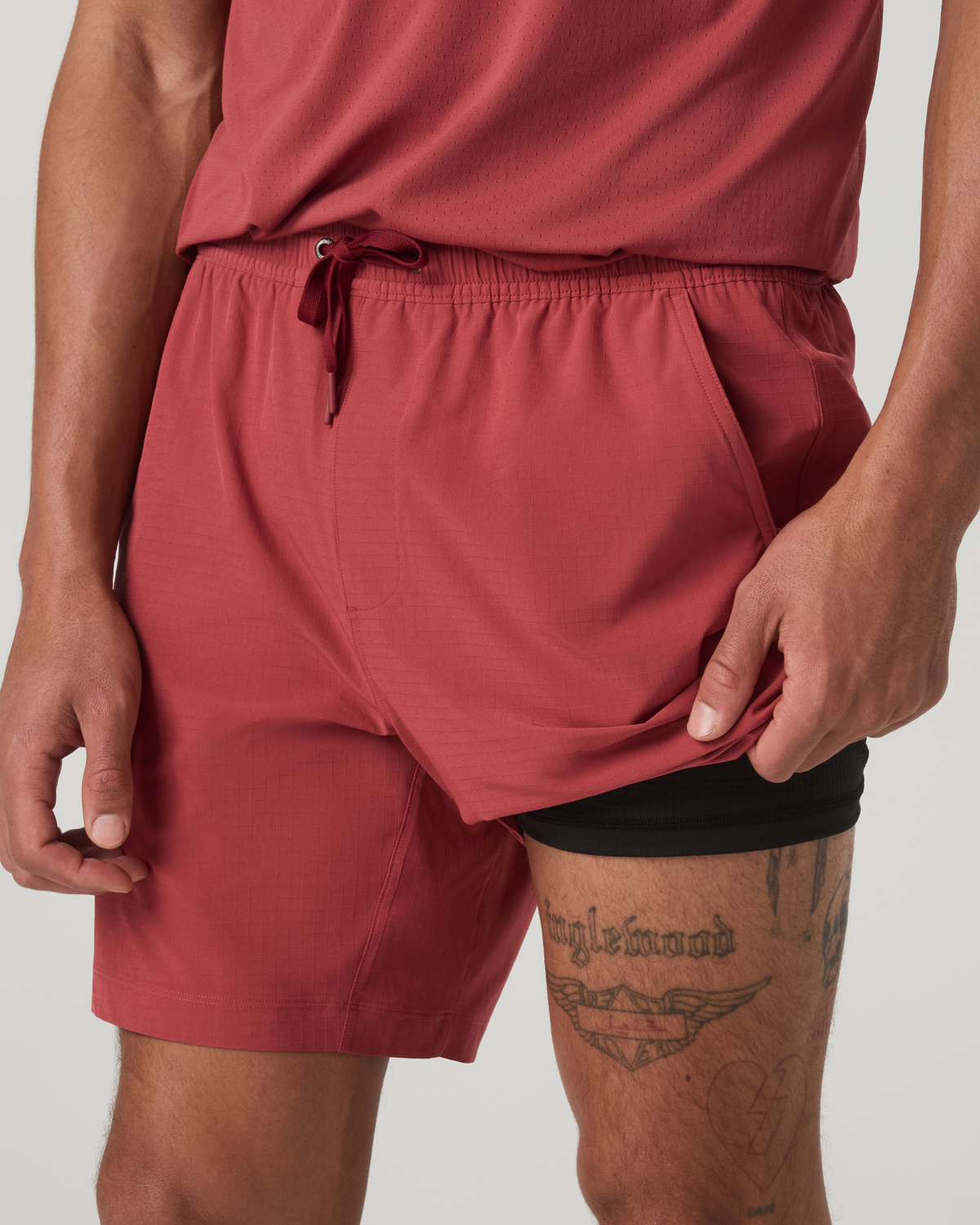 HardKore Short Lined 7" Men's Fire Performance Shorts - Vuori Clothing
