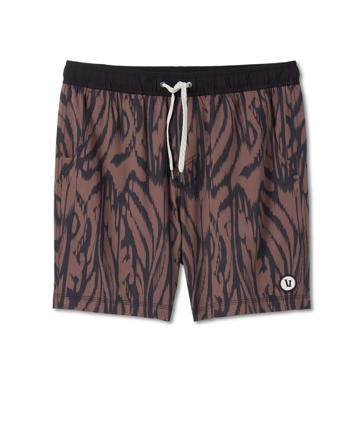 Kore Short Lined 7" Men's Chocolate Milk Mirage - Vuori Clothing