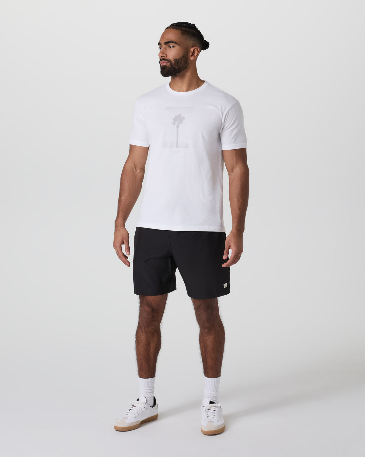 Banks Session Short 7" Black - Vuori Clothing