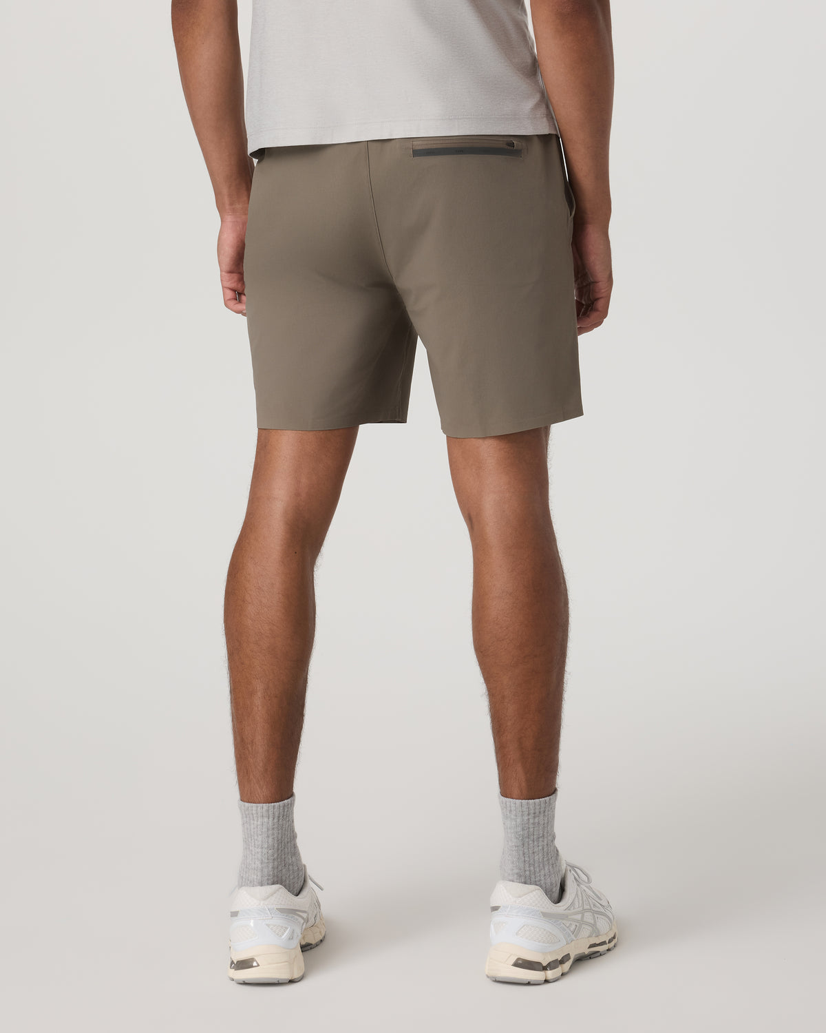 Grafton Short Unlined 7" Men's Training Shorts in Bark - Vuori Clothing