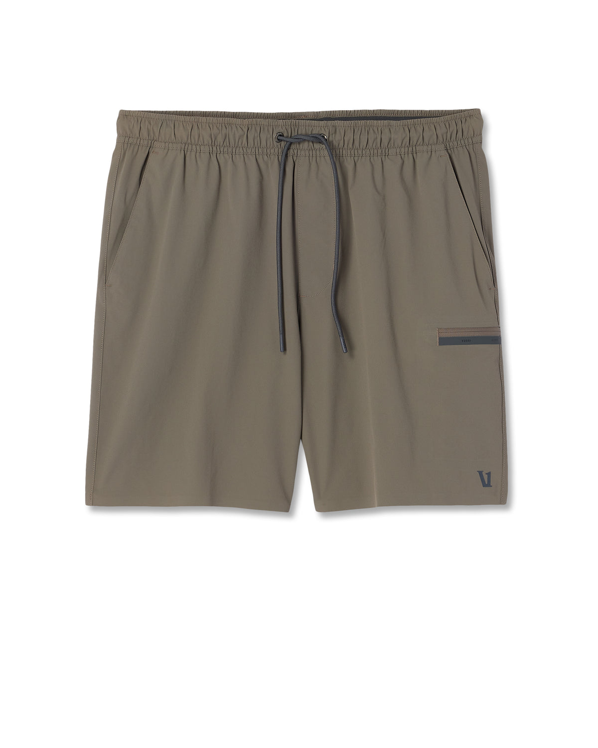 Grafton Short Unlined 7" Men's Training Shorts in Bark - Vuori Clothing