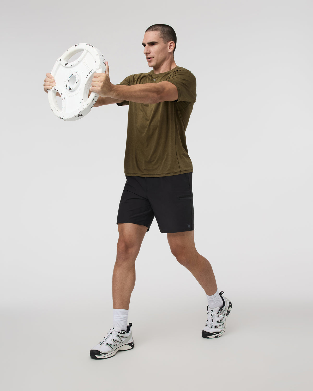 Grafton Short Lined Classic Fit 7" Black - Vuori Clothing