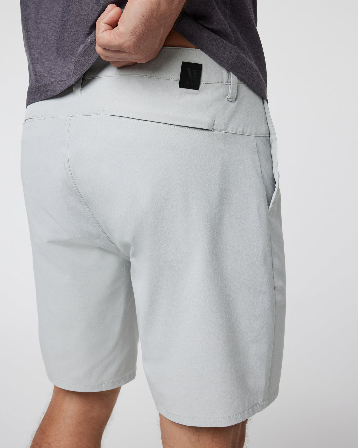 Aim Short Men's Sky Grey Tailored Shorts - Vuori Clothing