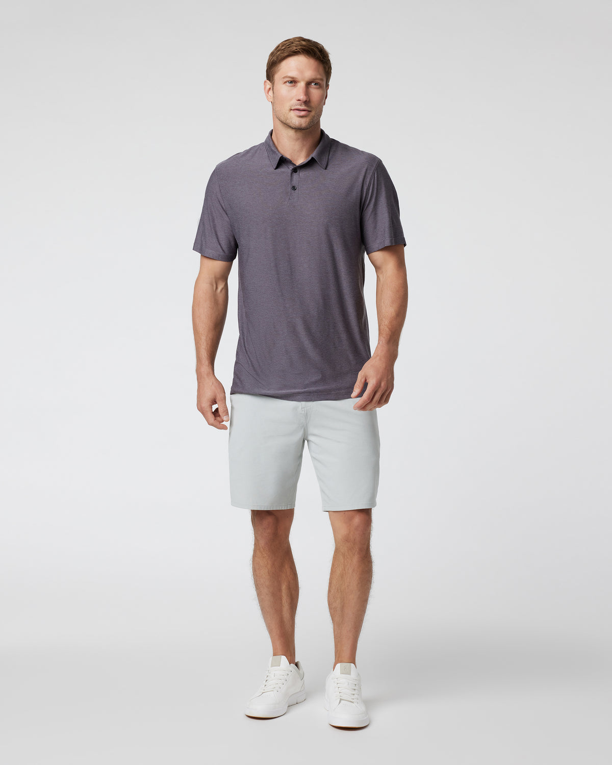 Aim Short Men's Sky Grey Tailored Shorts - Vuori Clothing