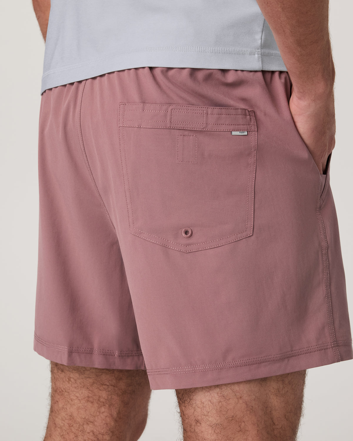 Kore Short Lined 5" Men's Summer Red Shorts - Vuori Clothing