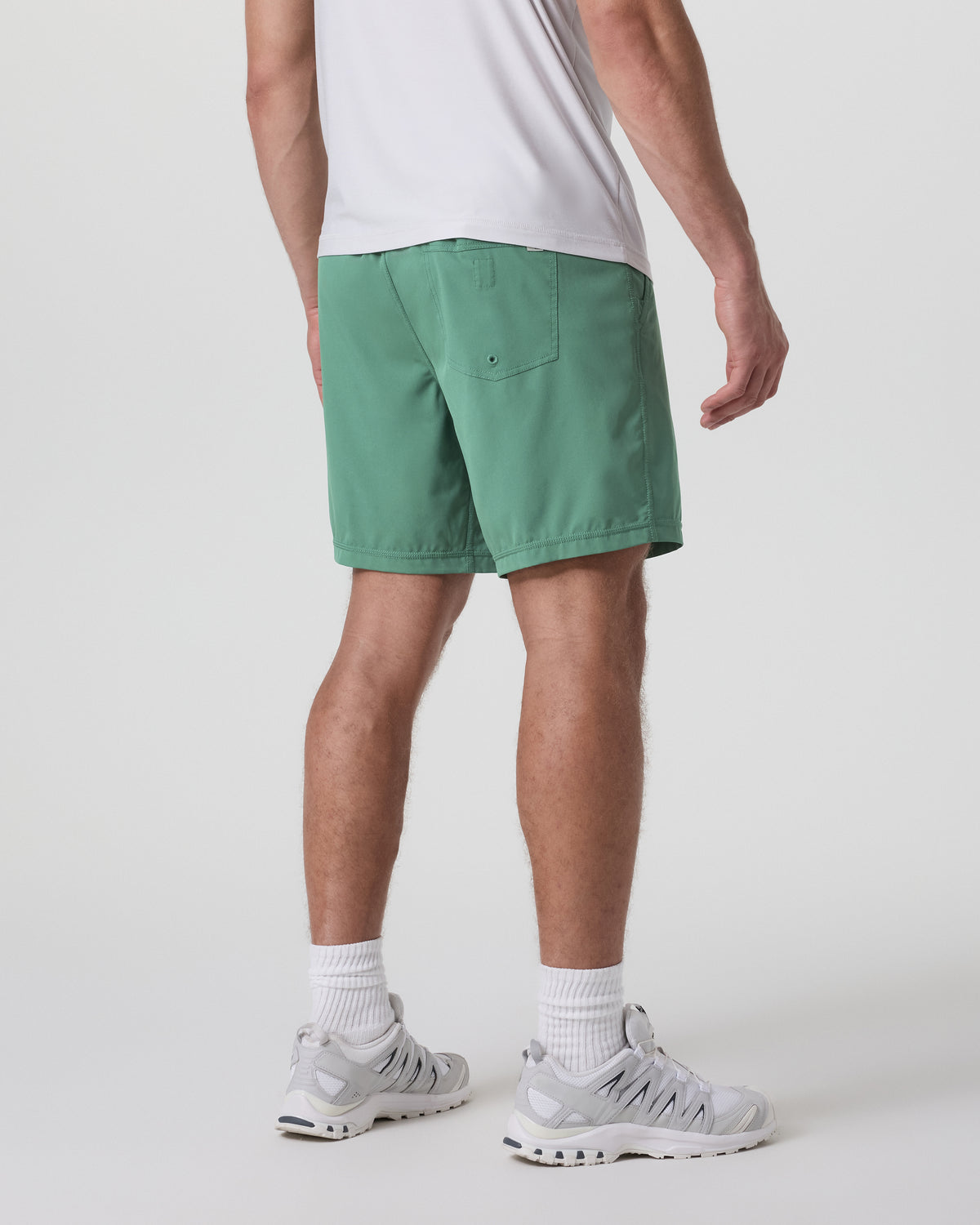 Kore Short Lined 7" Men's Hedge Green Athletic Shorts - Vuori Clothing