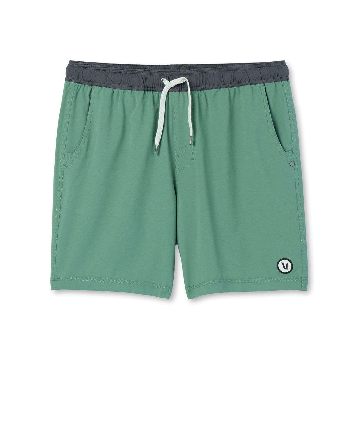 Kore Short Lined 7" Men's Hedge Green Athletic Shorts - Vuori Clothing