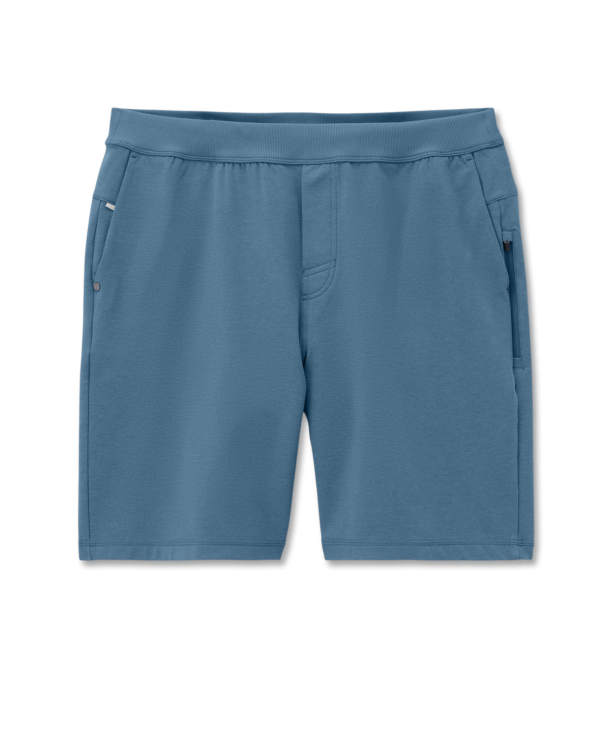 Coronado Short 8" Men's Pool Blue Heather Lounge Short - Vuori Clothing