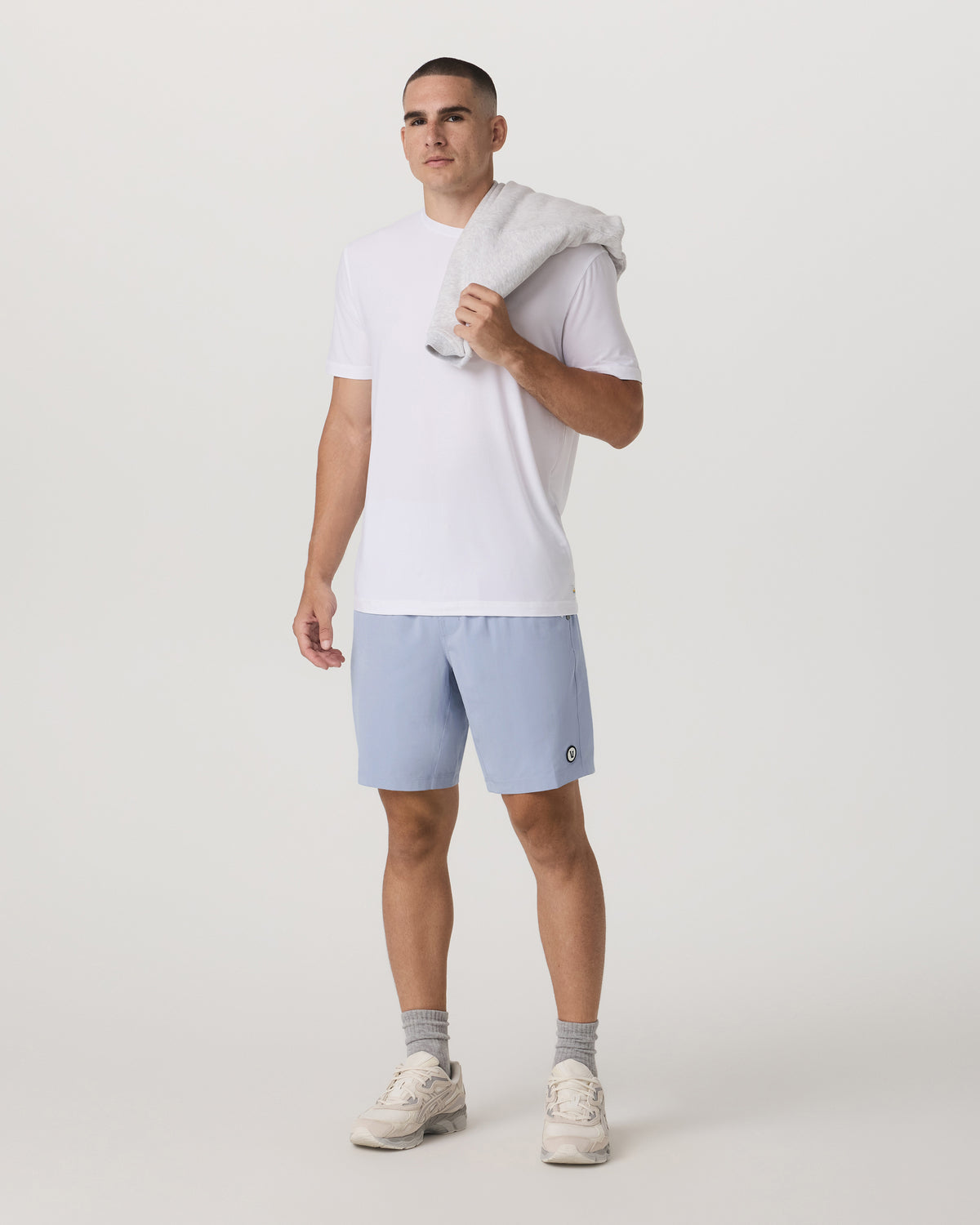 Kore Short Lined 9" Men's Blue Dusk Athletic Fit Shorts - Vuori Clothing