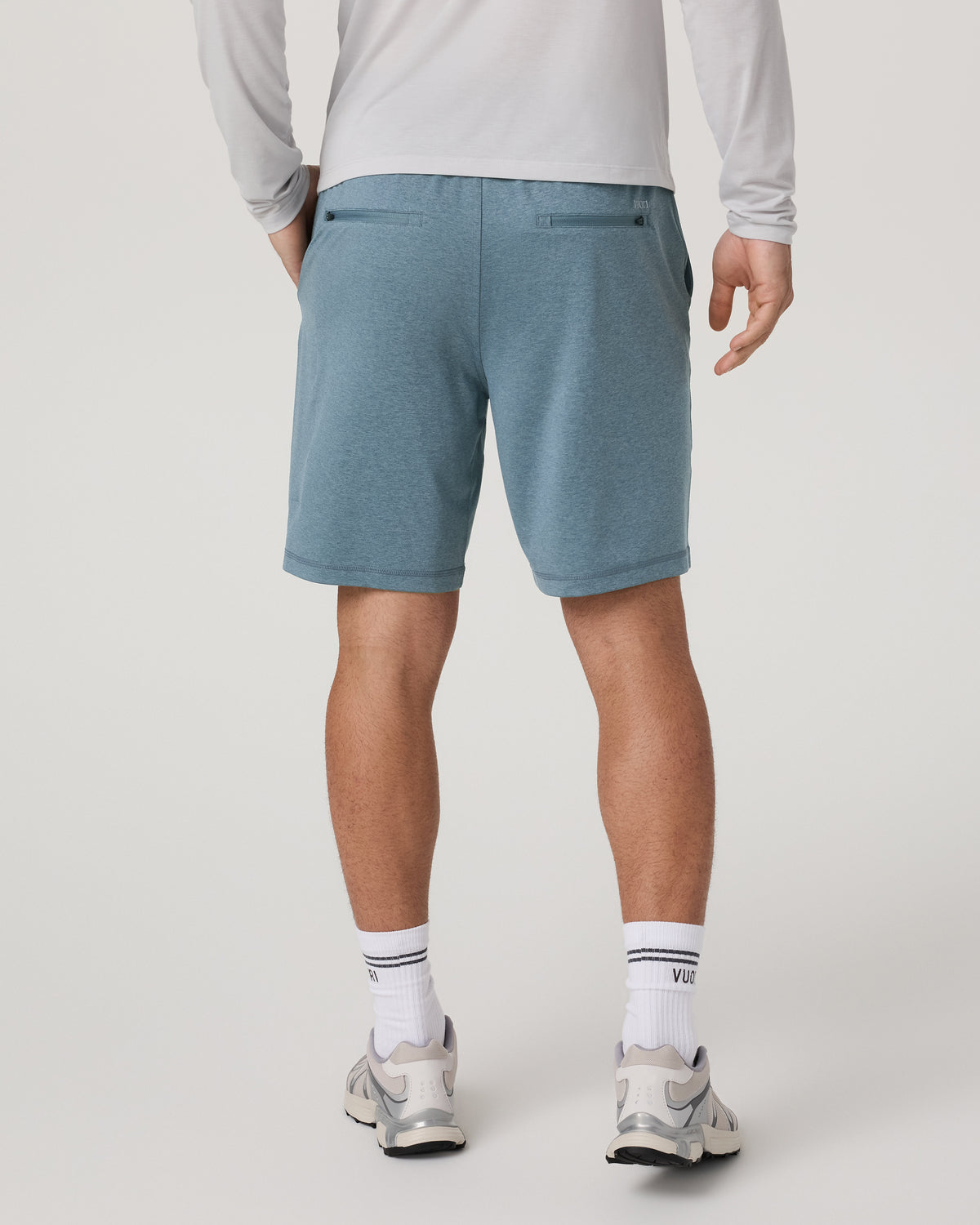 Sunday Performance Short 8" Men's Smoke Blue Shorts - Vuori Clothing