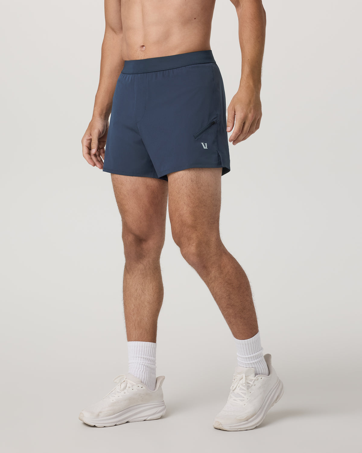 Qualify Short Lined 5" Men's Blue Coast Training Short - Vuori Clothing