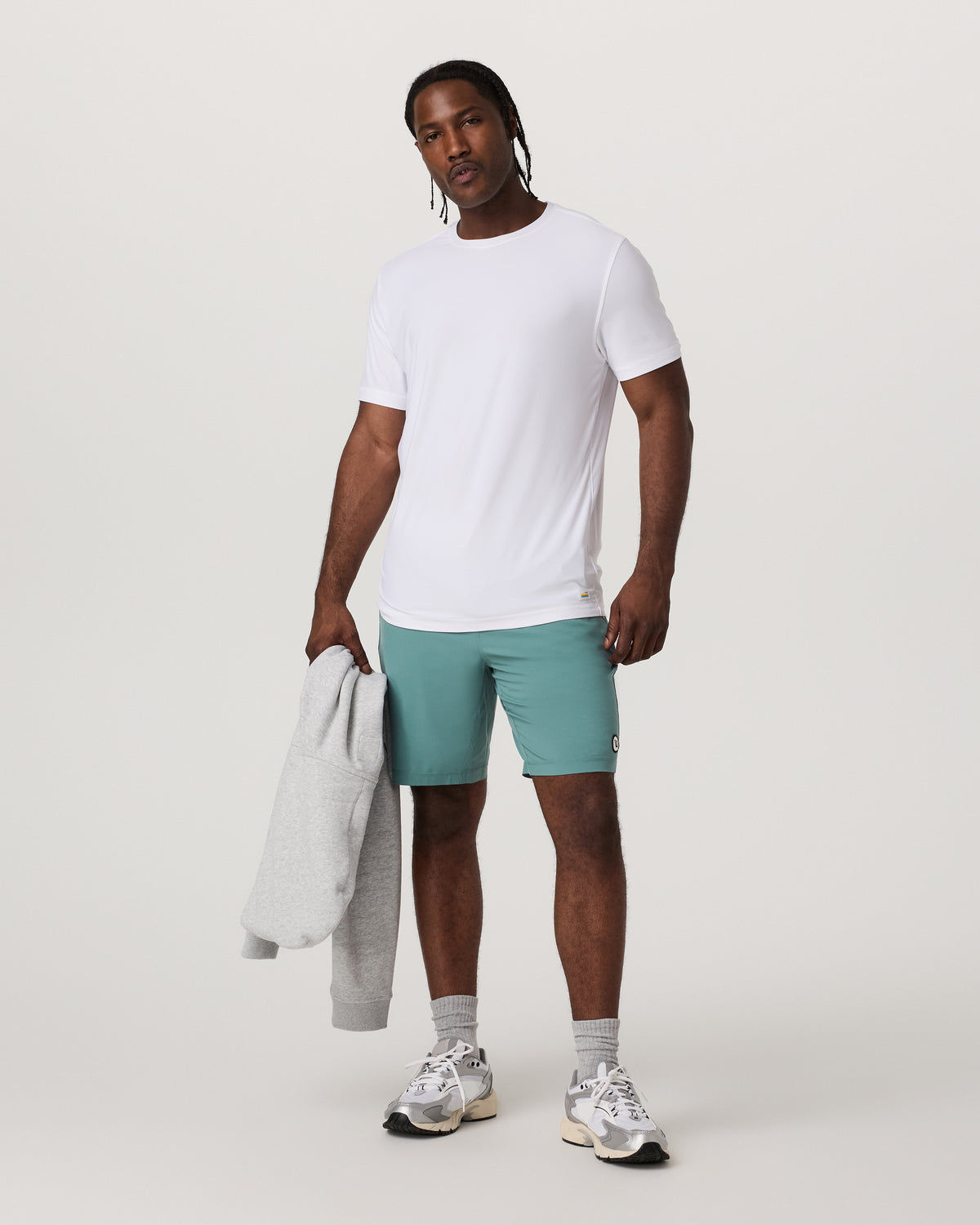 Kore Short Lined 9" Men's Bluegrass Athletic Fit Shorts - Vuori Clothing