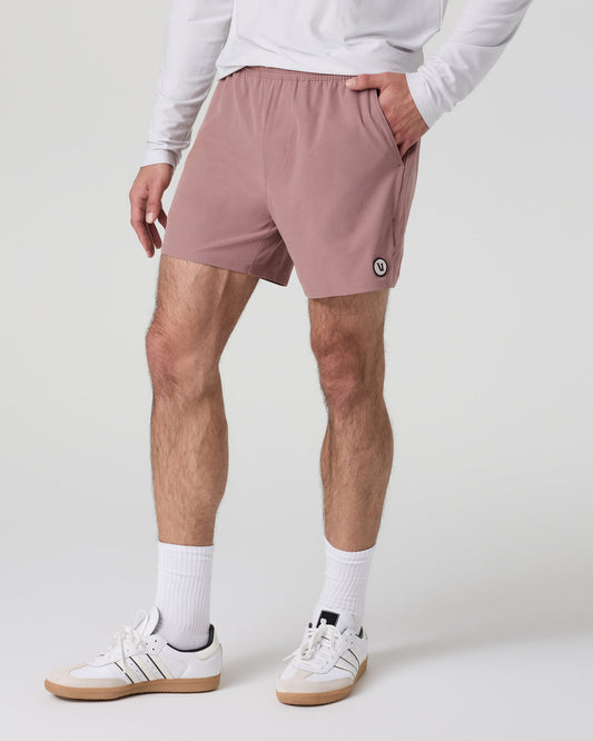 Maverick Volley Short Men's Zion Rose Hybrid Shorts - Vuori Clothing