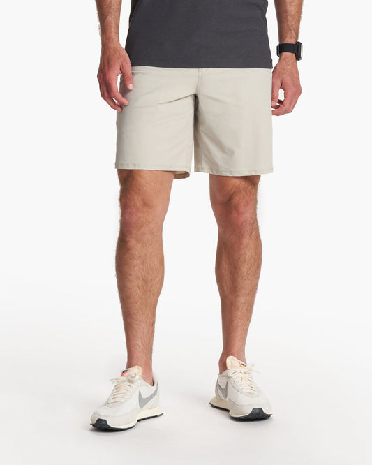 Meta Short Men's Birch White Chino Shorts - Vuori Clothing