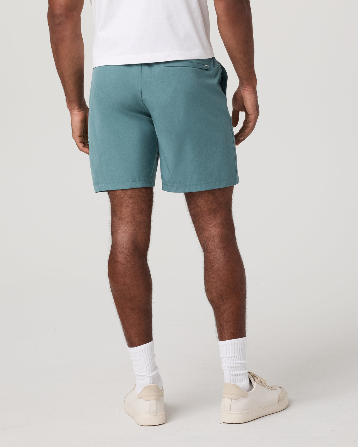 Banks Session Short Unlined 7" Bluegrass Linen Texture - Vuori Clothing