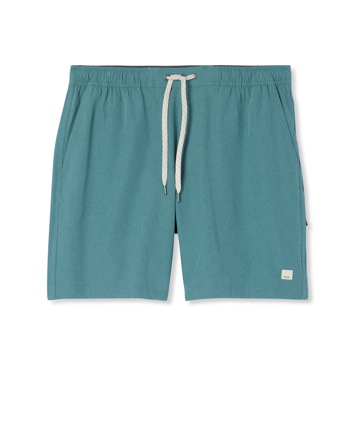 Banks Session Short Unlined 7" Bluegrass Linen Texture - Vuori Clothing