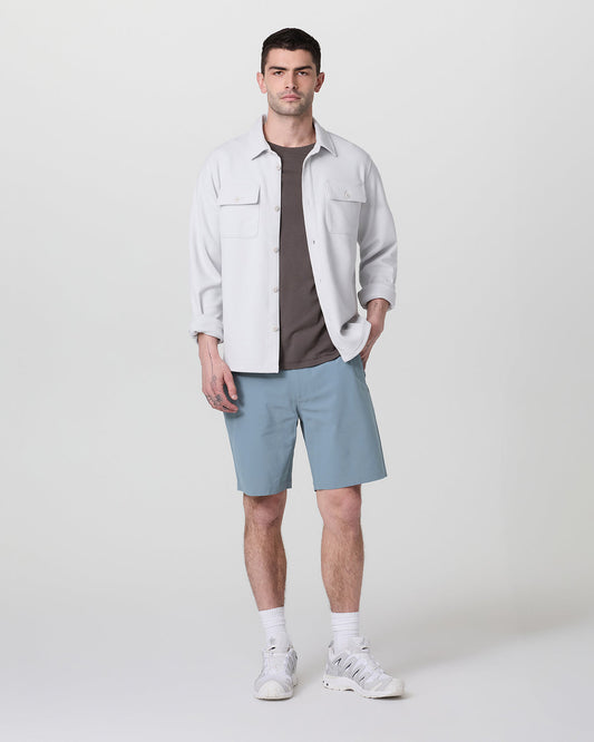 Meta Short 8" Dusty Blue Chino Shorts - Vuori Clothing