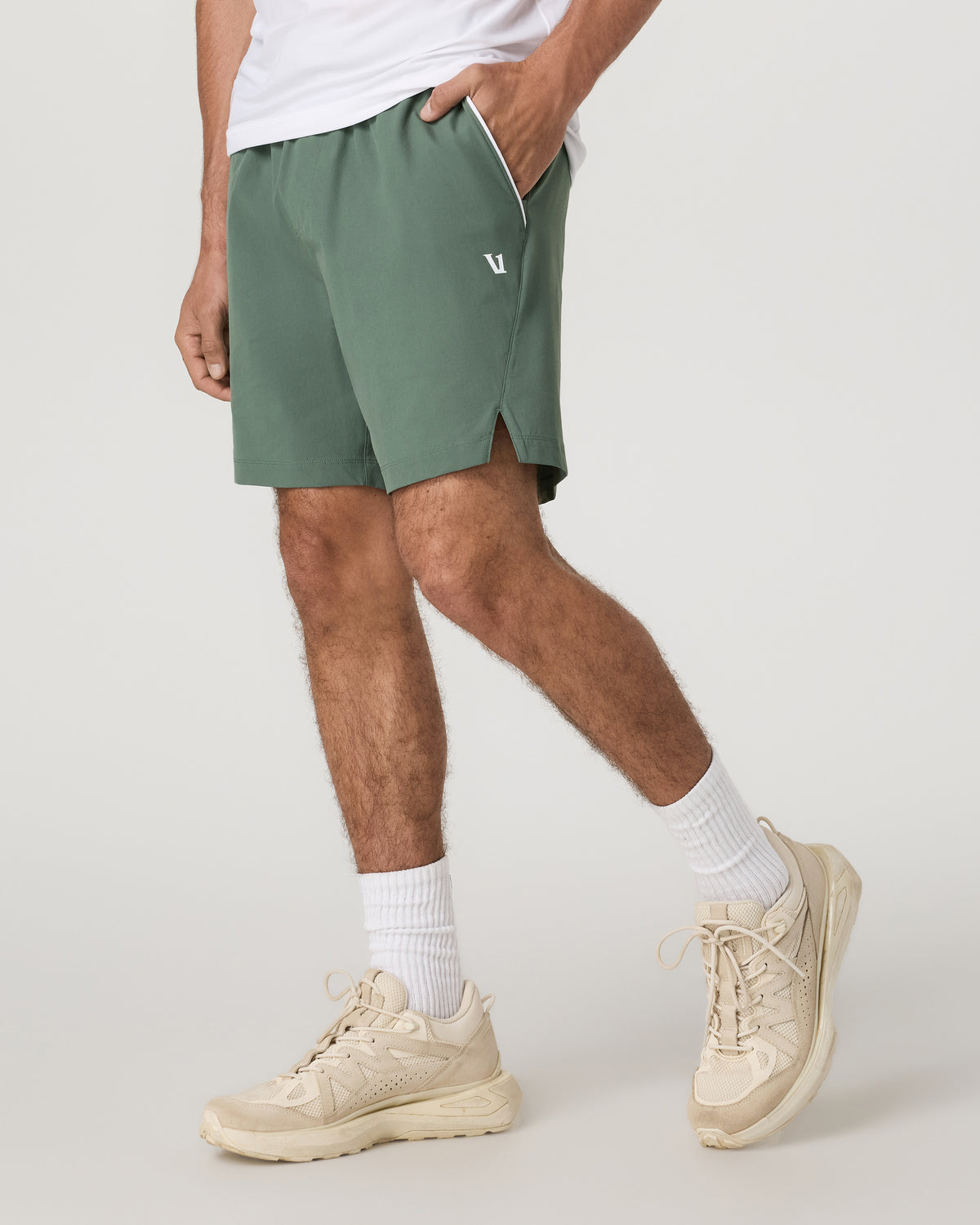 Crosscourt Short Unlined 7" Men's Marsh Tennis Shorts - Vuori Clothing