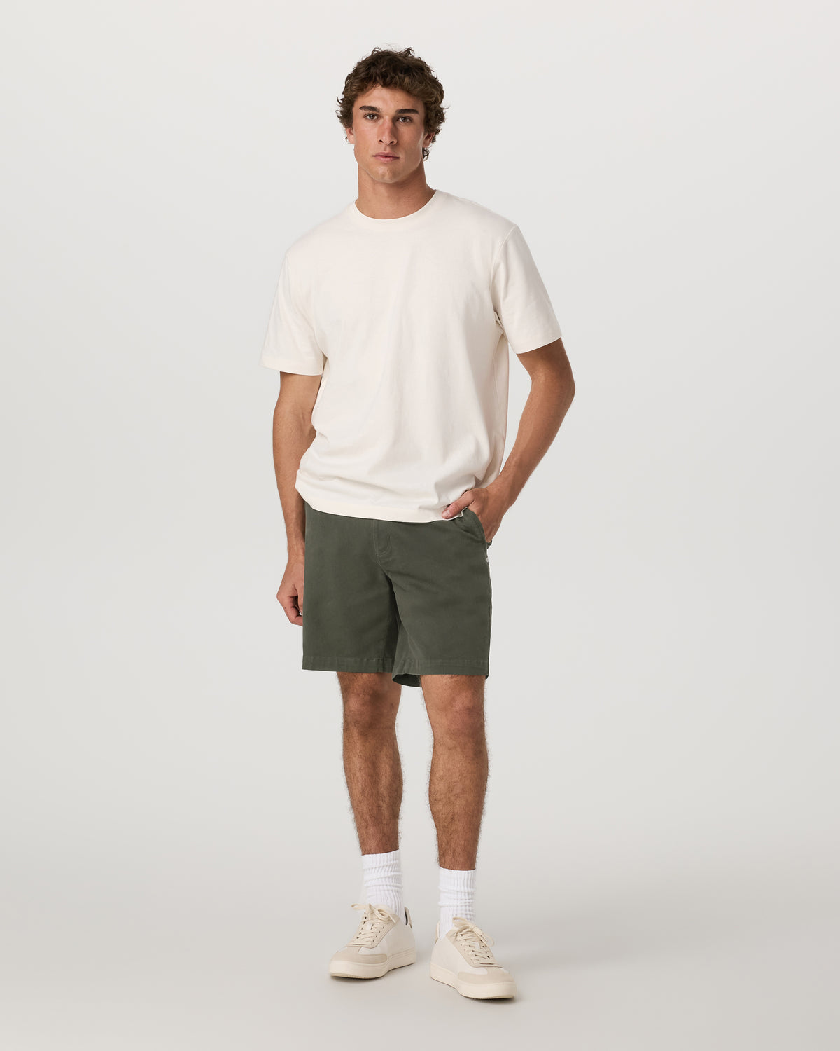 Fletcher Chino Short 8" Men's Dark Oregano Shorts - Vuori Clothing