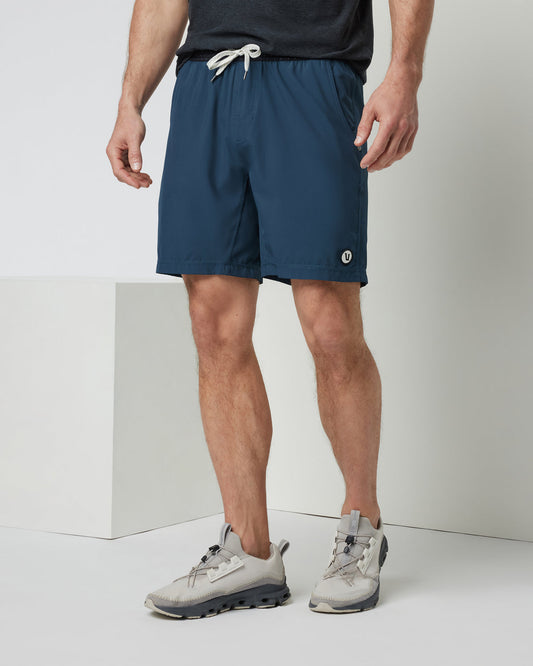 Kore Short Unlined 7" Indigo - Vuori Clothing