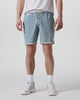 Dusty Blue Slub Stripe