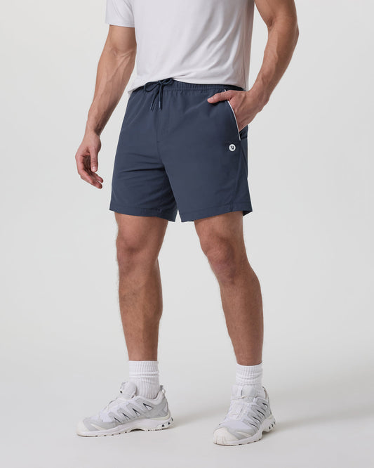 Crosscourt Short Men's Navy Tennis Shorts - Vuori Clothing