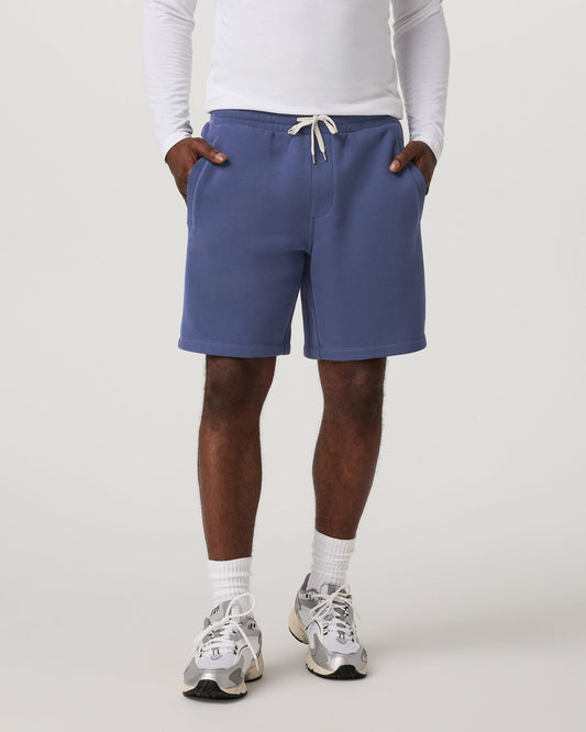 Seaside Short 8" Men's French Blue Lounge Shorts - Vuori Clothing