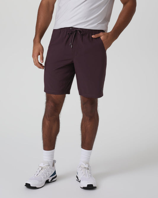 Kore Short Lined 9" Raisin Tonal Athletic Shorts - Vuori Clothing