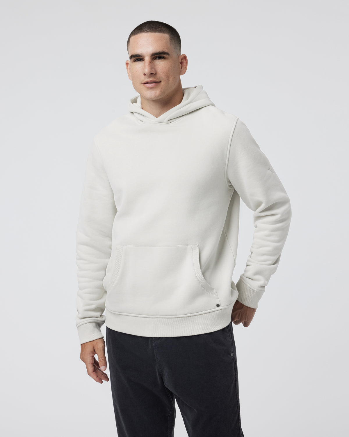 Seaside Pullover Hoodie Men's Salt Fleece Hoodie - Vuori Clothing