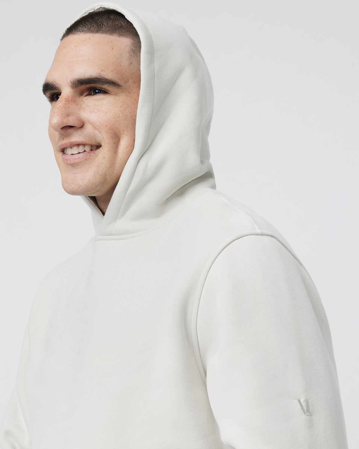 Seaside Pullover Hoodie Men's Salt Fleece Hoodie - Vuori Clothing