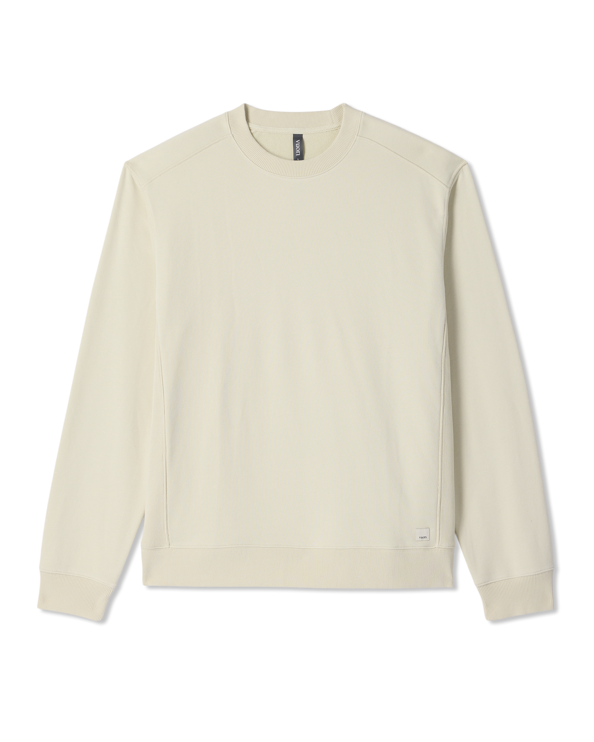 Cypress Vintage Crew Men's Sandalwood Fleece Pullover - Vuori Clothing