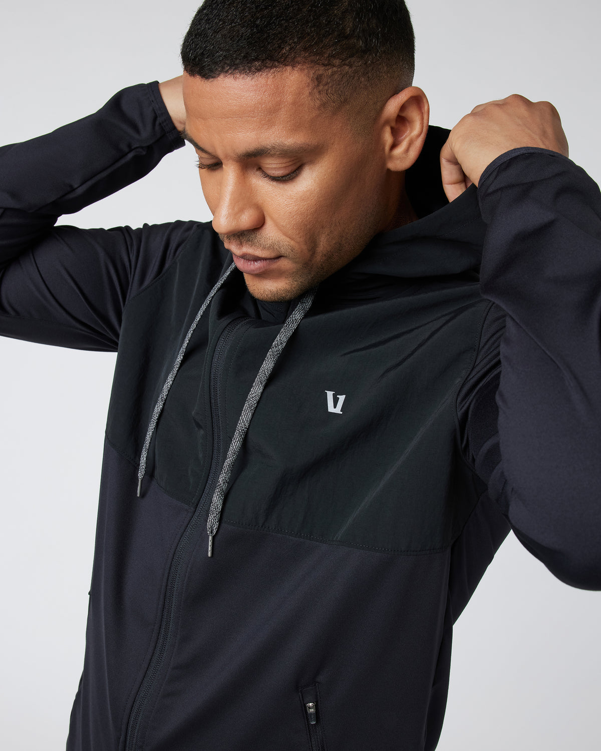 Sunday Element Jacket Men’s Black Running Jacket - Vuori Clothing