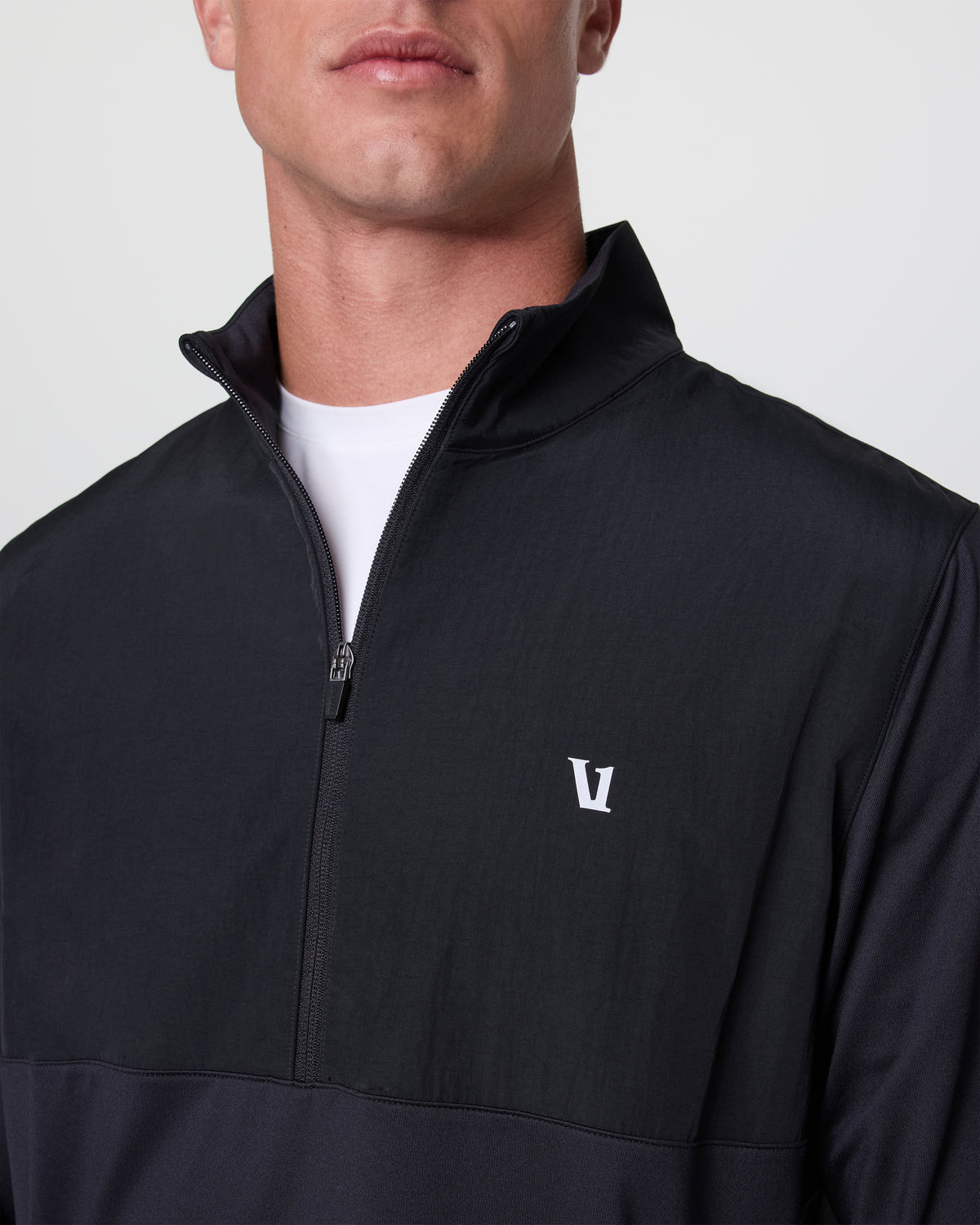 Sunday Element Half Zip Black - Vuori Clothing