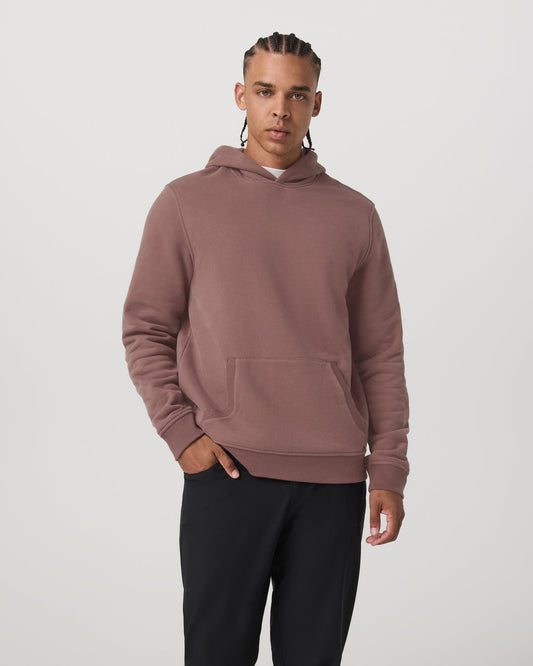 Seaside Pullover Hoodie Men's Sable Heavyweight Hoodie - Vuori Clothing