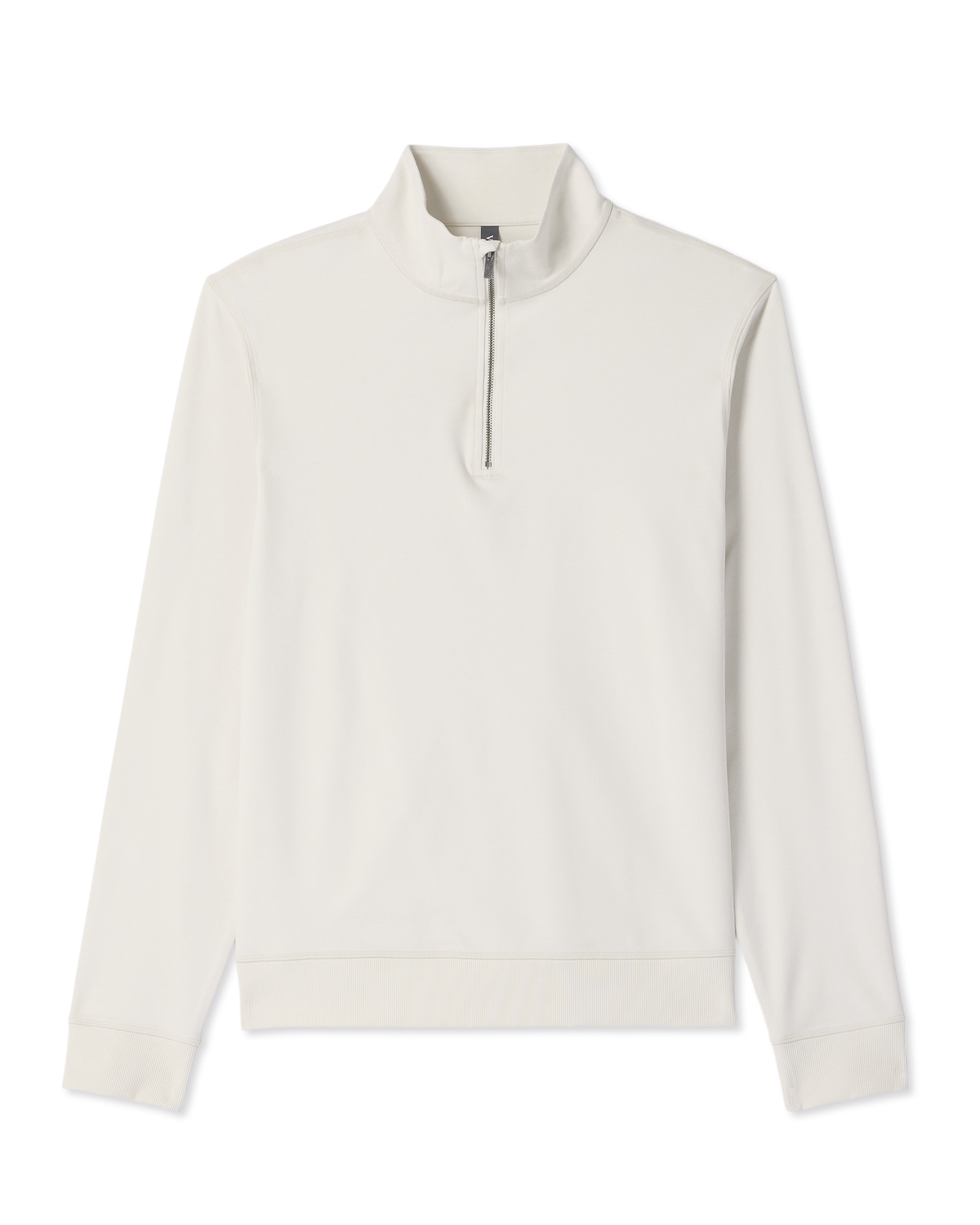 Coronado Half Zip Men's Ivory Heather Pullover - Vuori Clothing