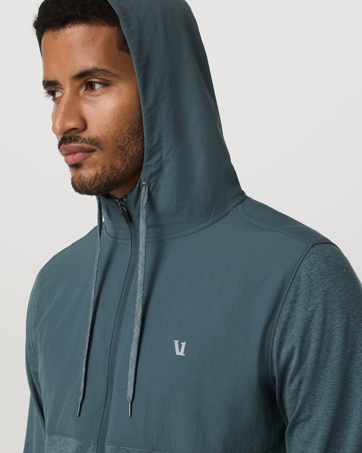 Sunday Element Jacket Men's Blue Sea Heather Jacket - Vuori Clothing