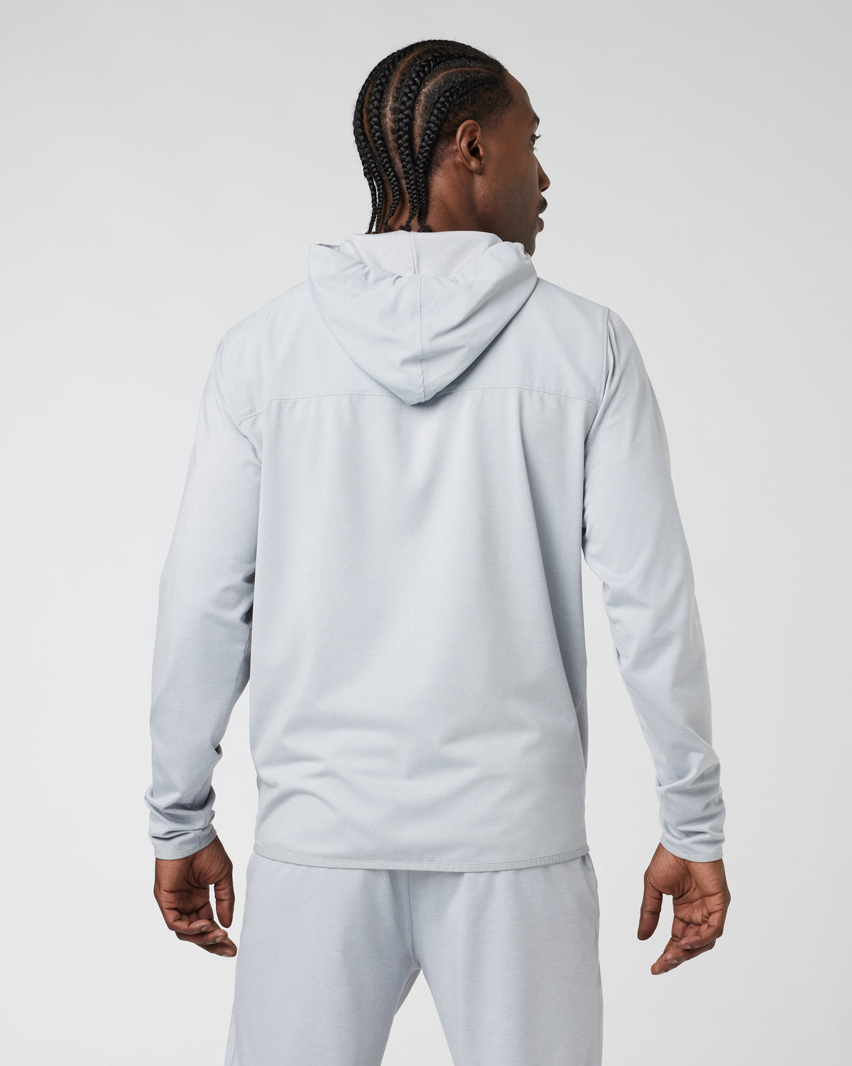 Sunday Element Jacket Platinum Heather - Vuori Clothing