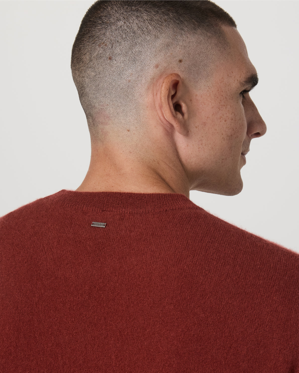 Berik Cashmere Sweater Men's Spiced Apple Sweater - Vuori Clothing