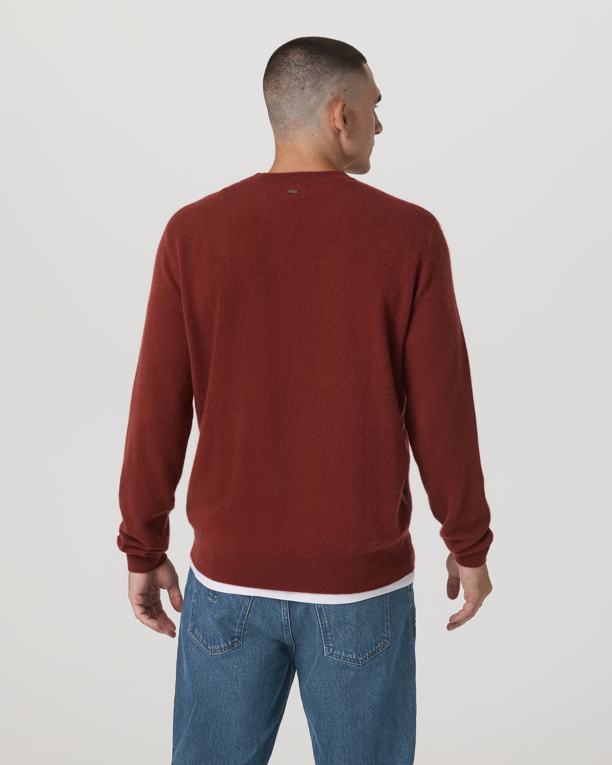 Berik Cashmere Sweater Men's Spiced Apple Sweater - Vuori Clothing